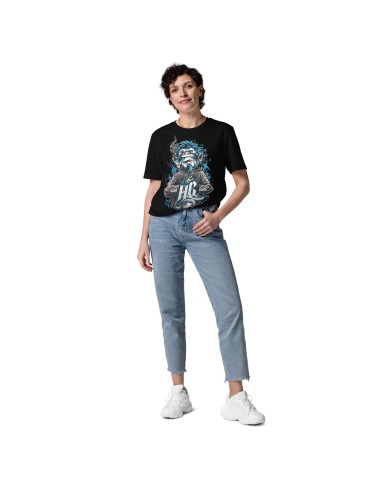 Schwarzes T-Shirt - Hash Gang - Manali Cream