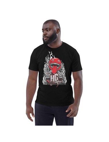 Schwarzes T-Shirt - Hash Gang - Red Lebanese