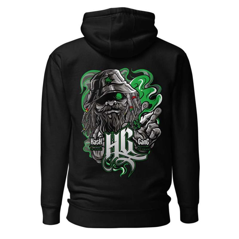 Unisex Hoodie - Hash Gang - Jamaican Pollen Clothing