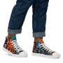 Hohe Sneakers aus Leinen für Männer - - Hash Gang Schuhe