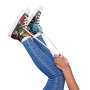 Hohe Sneakers aus Leinen für Frauen - - Hash Gang
