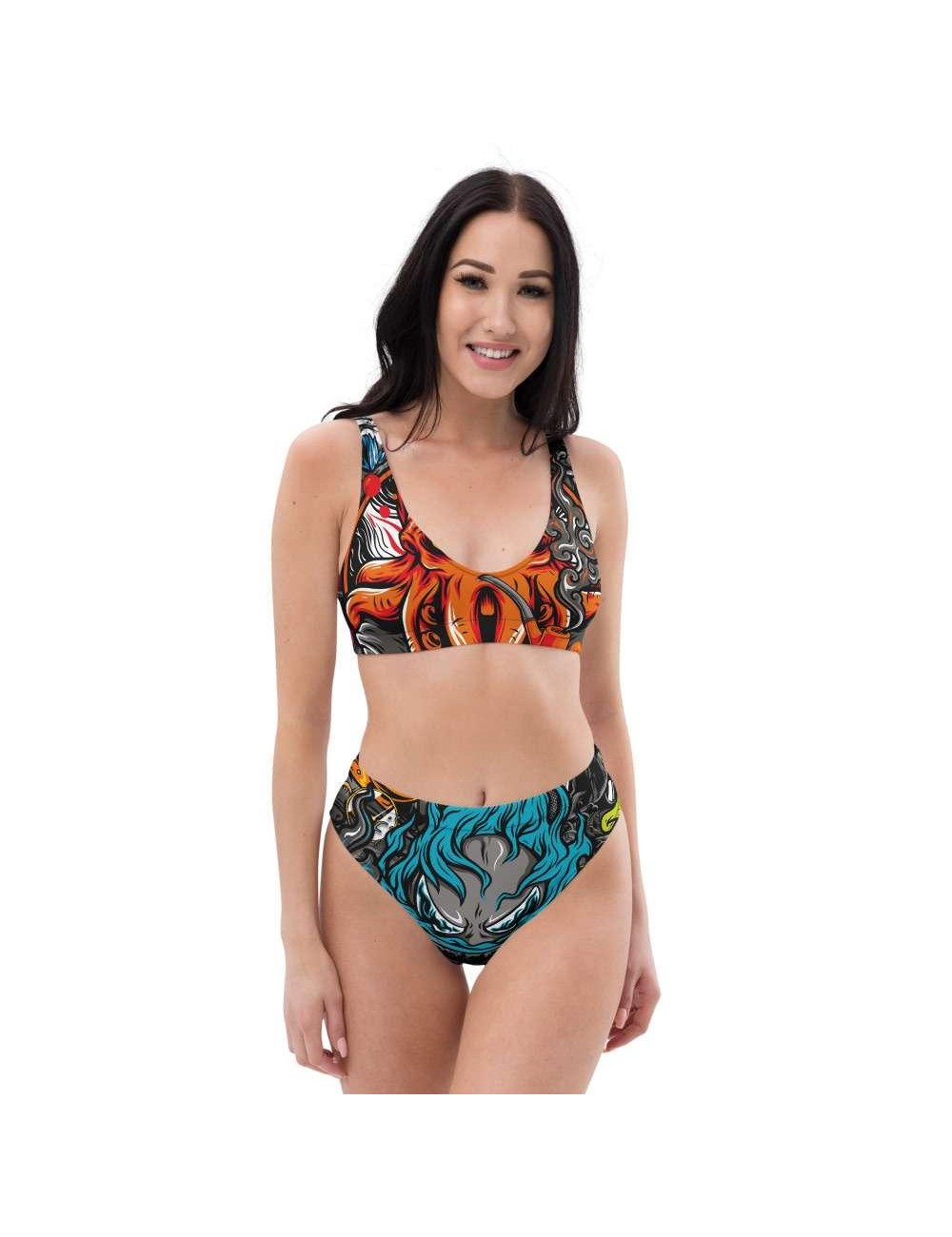 Maillot de bain femme taille haute - Hash Gang