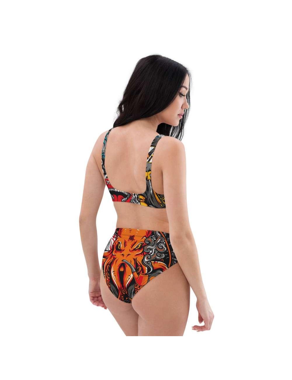 Maillot de bain femme taille haute - Hash Gang