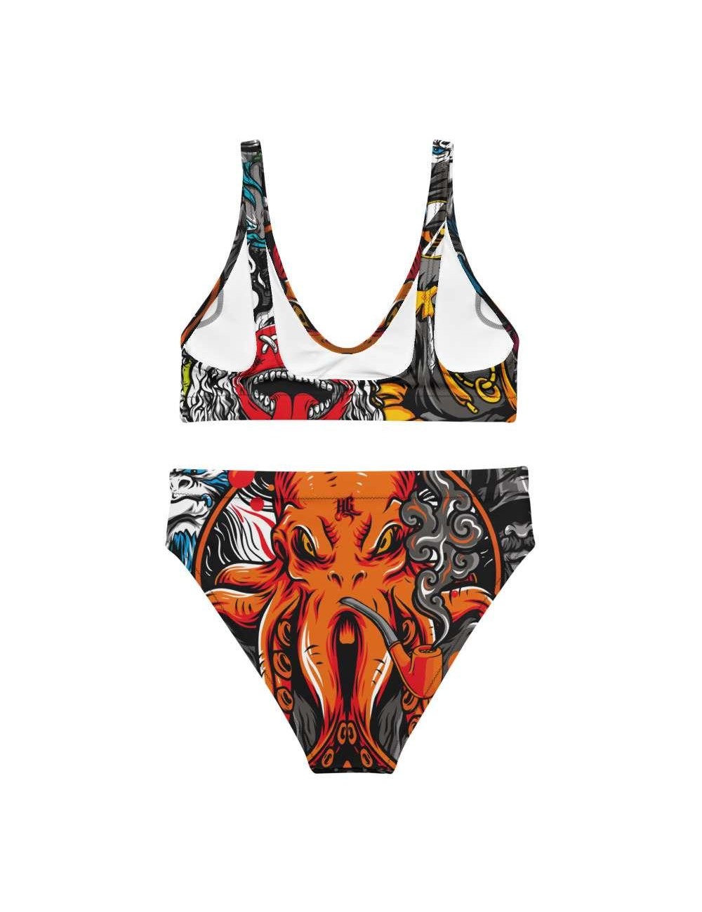 Maillot de bain femme taille haute - Hash Gang