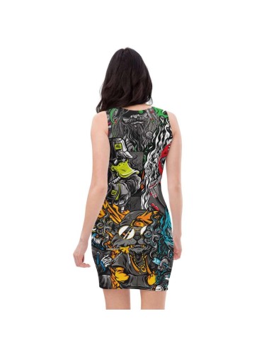 Fitted dress - Hash Gang