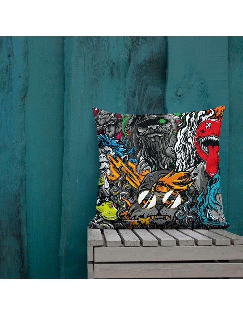 Top of the range cushion - Hash Gang