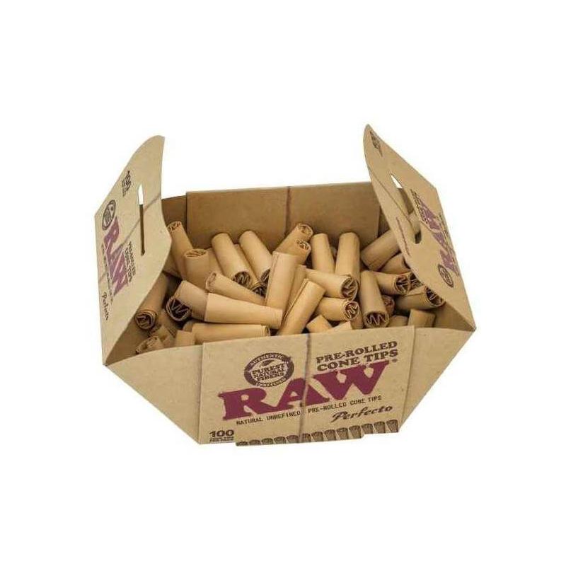 Pre-roll cardboard filters - Raw