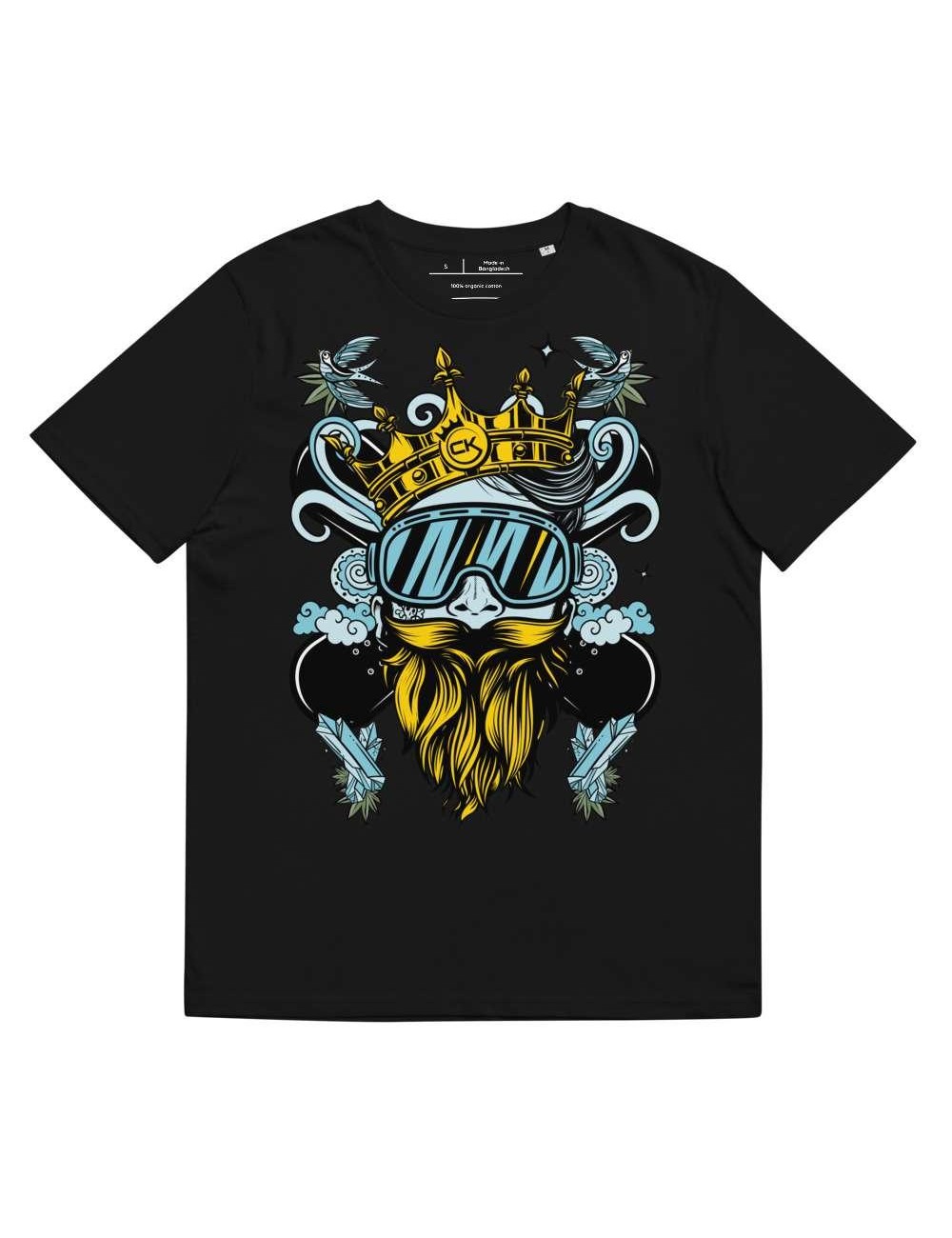 Unisex T-shirt - Cannabis King - White Russian - 4 colours