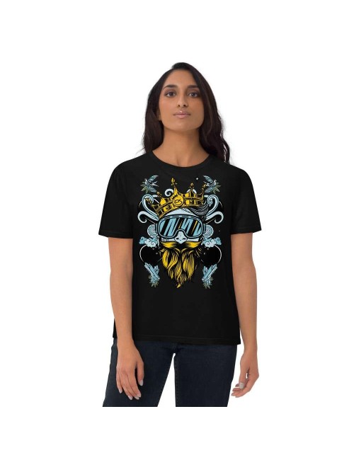 T-shirt unisexe - Cannabis King - White Russian - 4 coloris