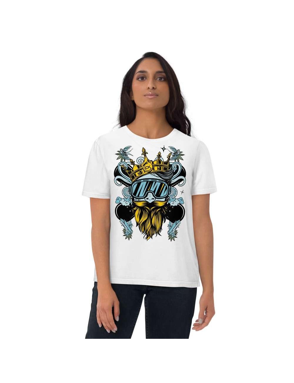 Unisex-T-Shirt - Cannabis King - White Russian - 4 Farben