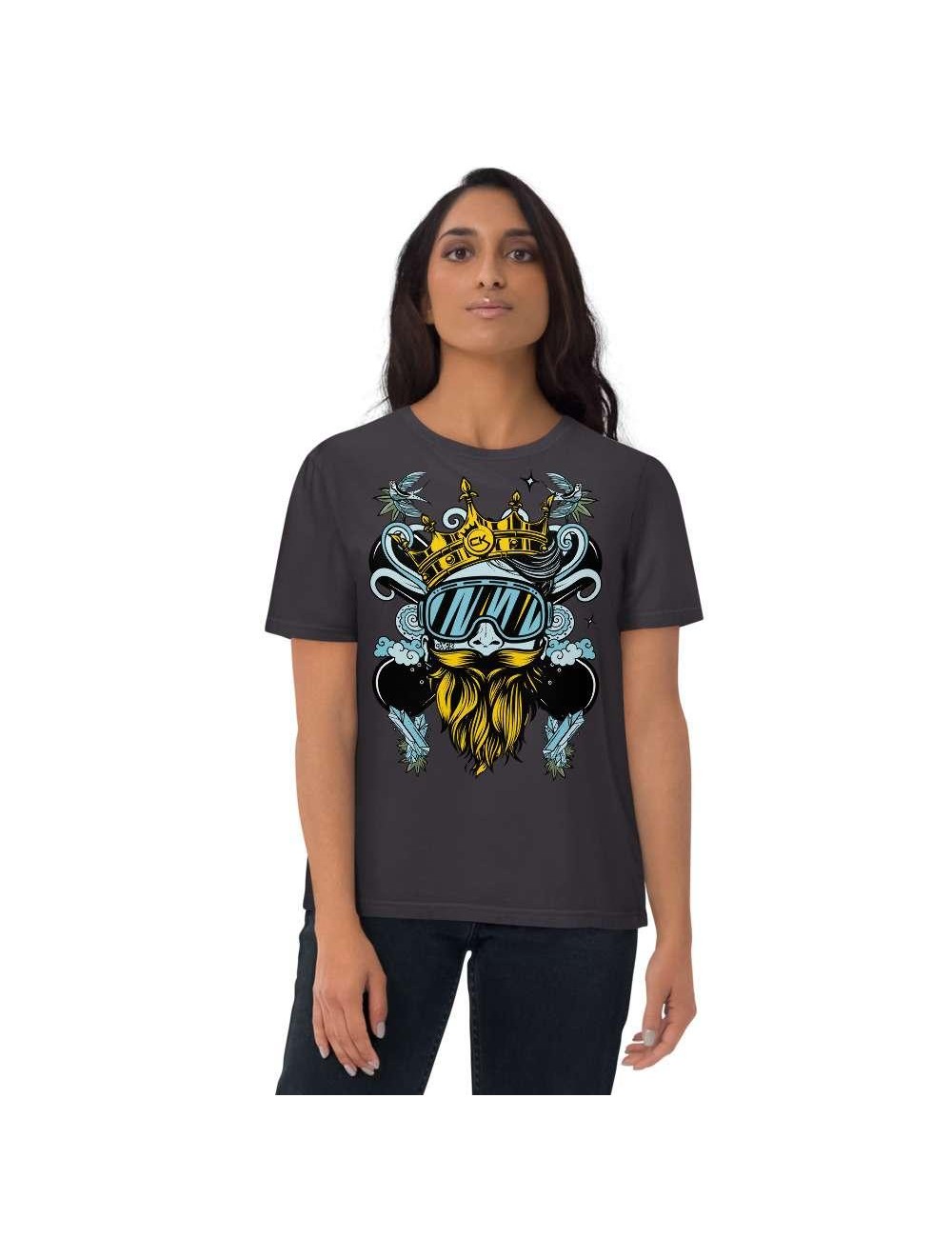 T-shirt unisexe - Cannabis King - White Russian - 4 coloris