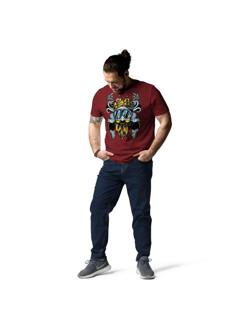 Unisex-T-Shirt - Cannabis King - White Russian - 4 Farben