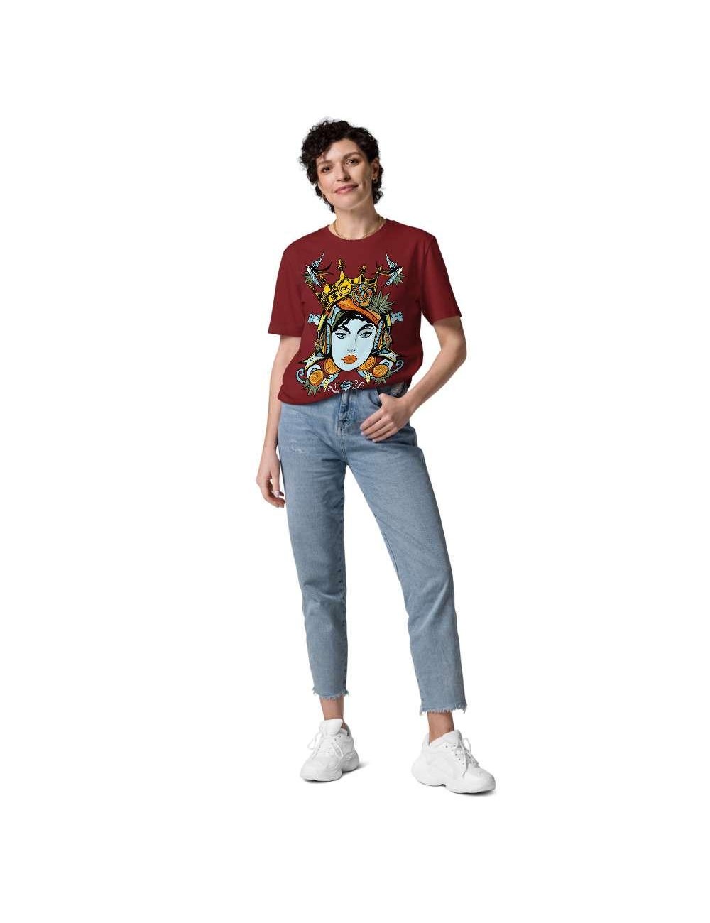 T-shirt unisexe - Cannabis King - Orange Bud - 4 coloris