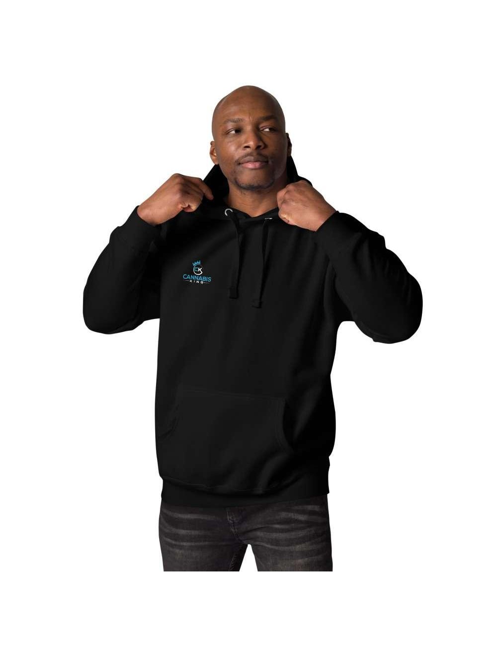 Unisex-Kapuzenpullover - Cannabis King - White Russian - 3 Farben