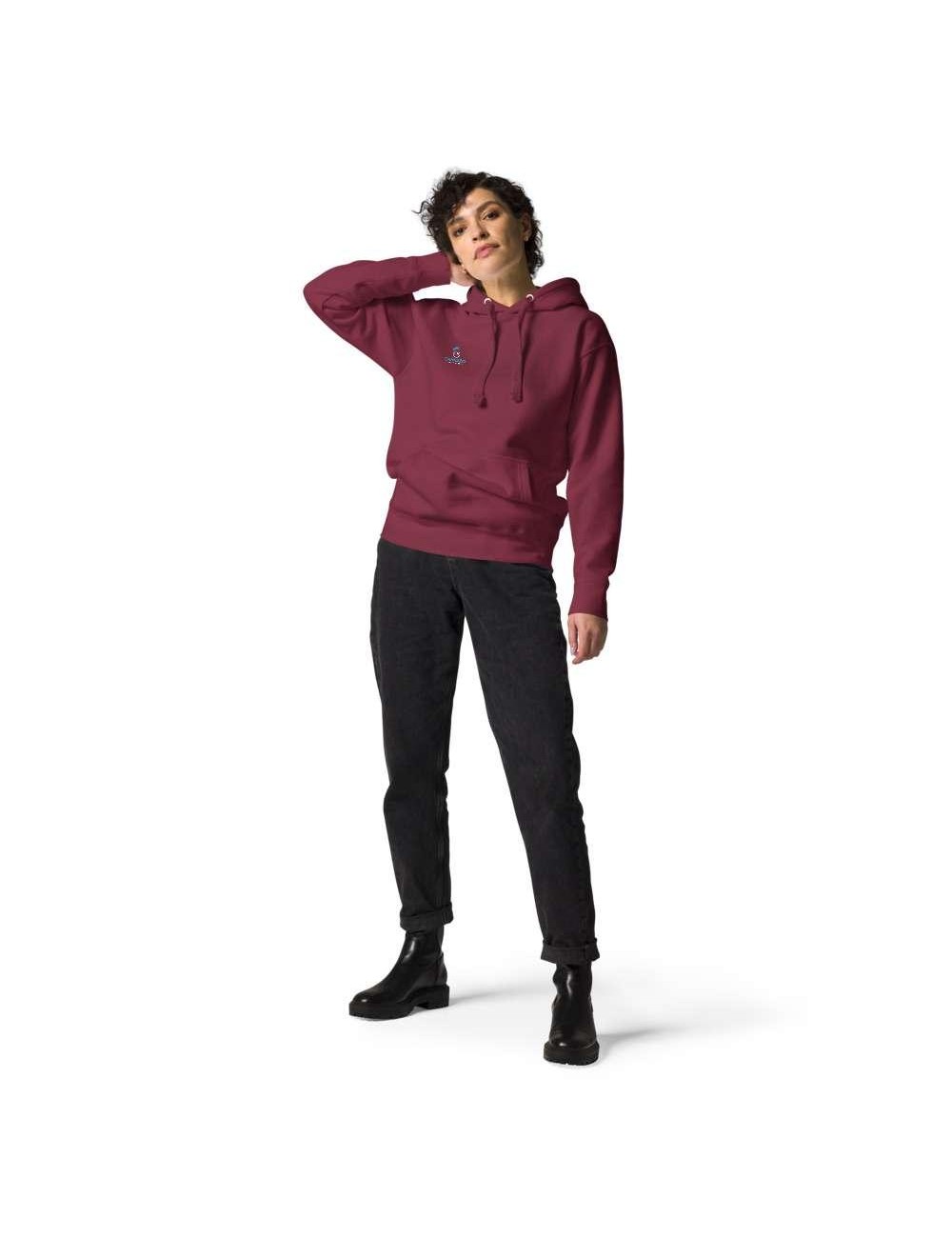 Unisex-Kapuzenpullover - Cannabis King - White Russian - 3 Farben