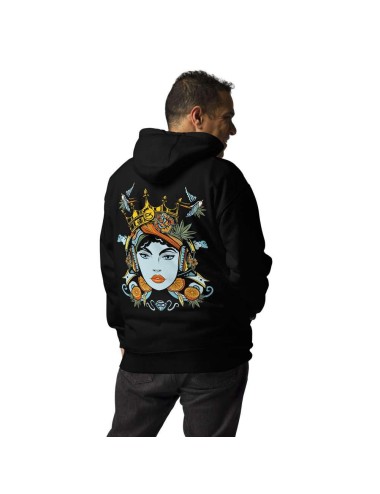 Unisex Hoodie - Cannabis King - Orange Bud - 3 colours