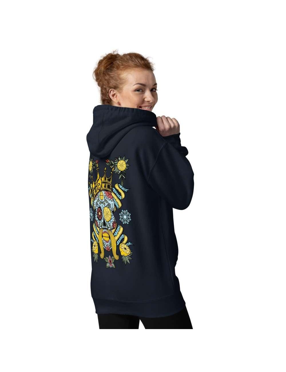 Unisex Kapuzenpullover - Cannabis King - Lemon Haze - 3 Farben