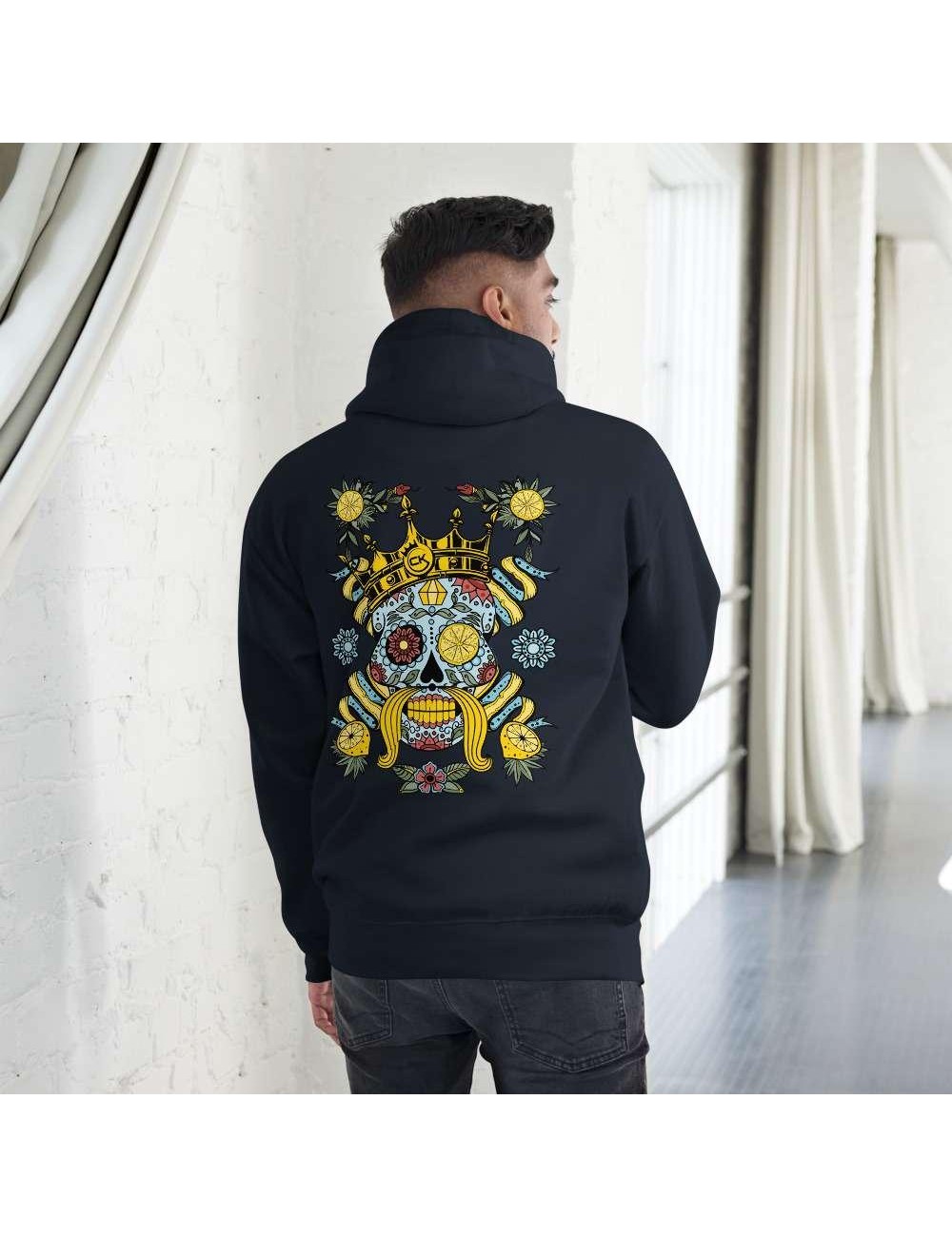 Unisex Kapuzenpullover - Cannabis King - Lemon Haze - 3 Farben