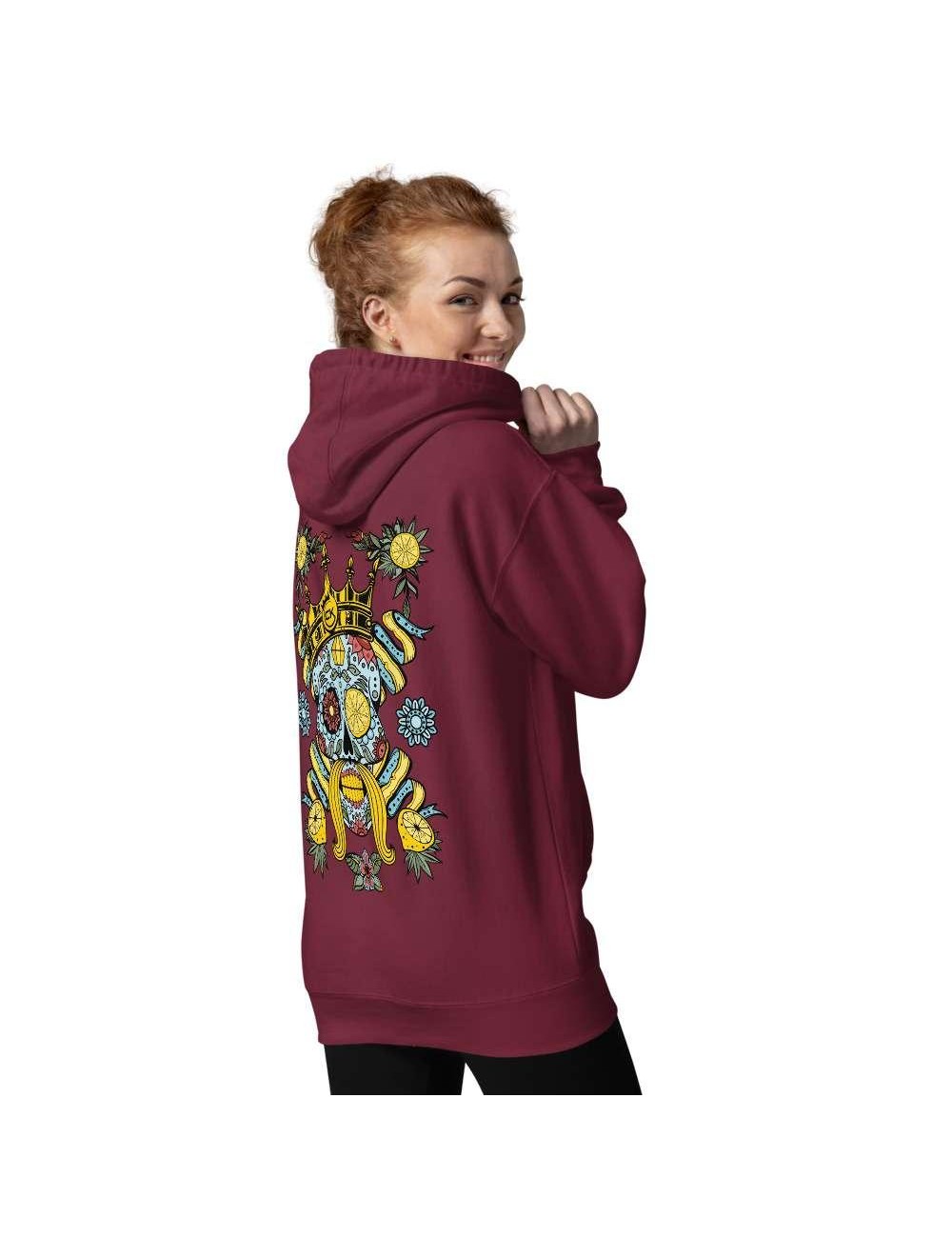 Unisex Kapuzenpullover - Cannabis King - Lemon Haze - 3 Farben