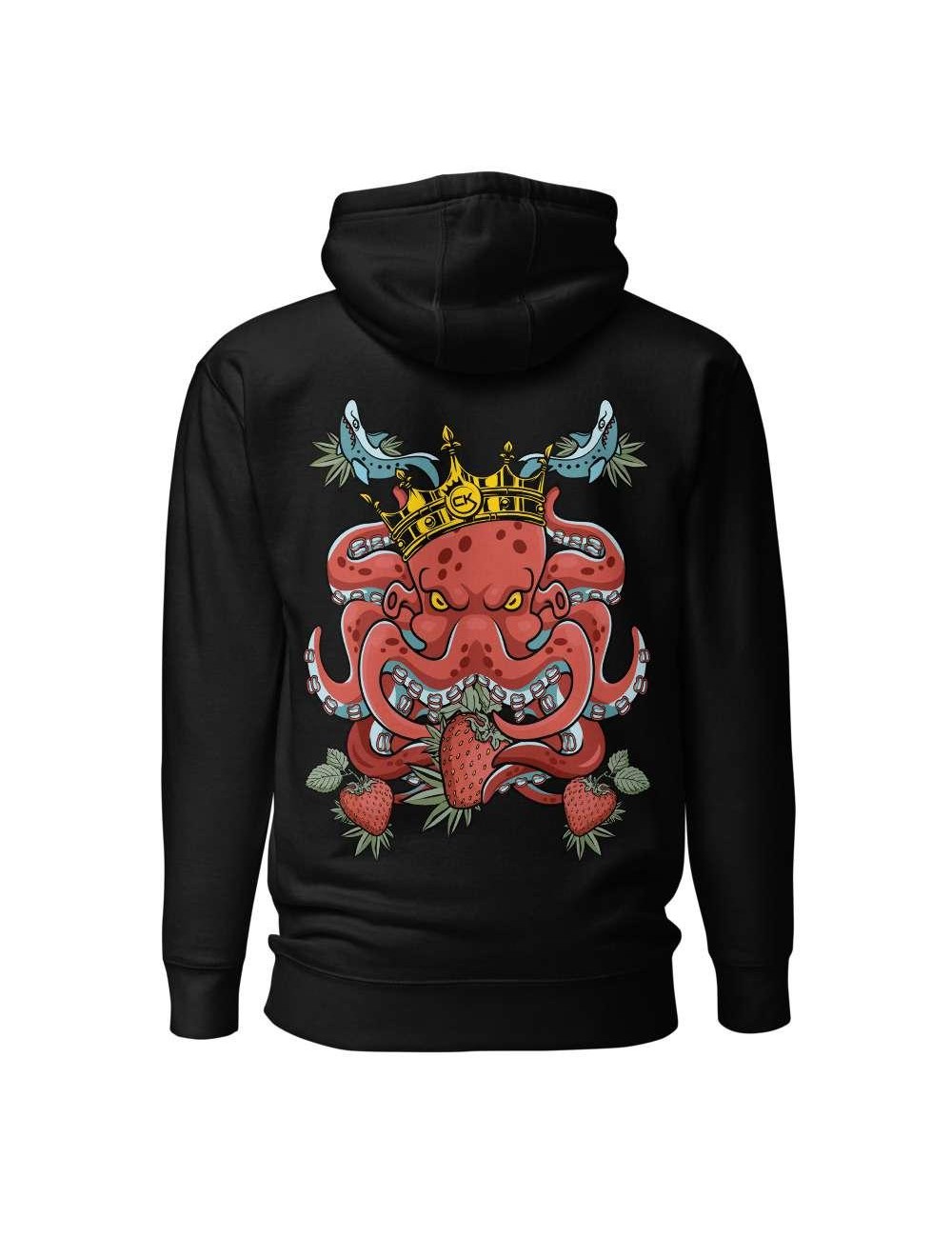 Unisex Hoodie - Cannabis King - Strawberry Kush - 3 colours