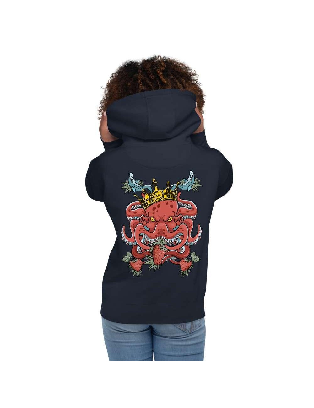 Unisex Hoodie - Cannabis King - Strawberry Kush - 3 colours