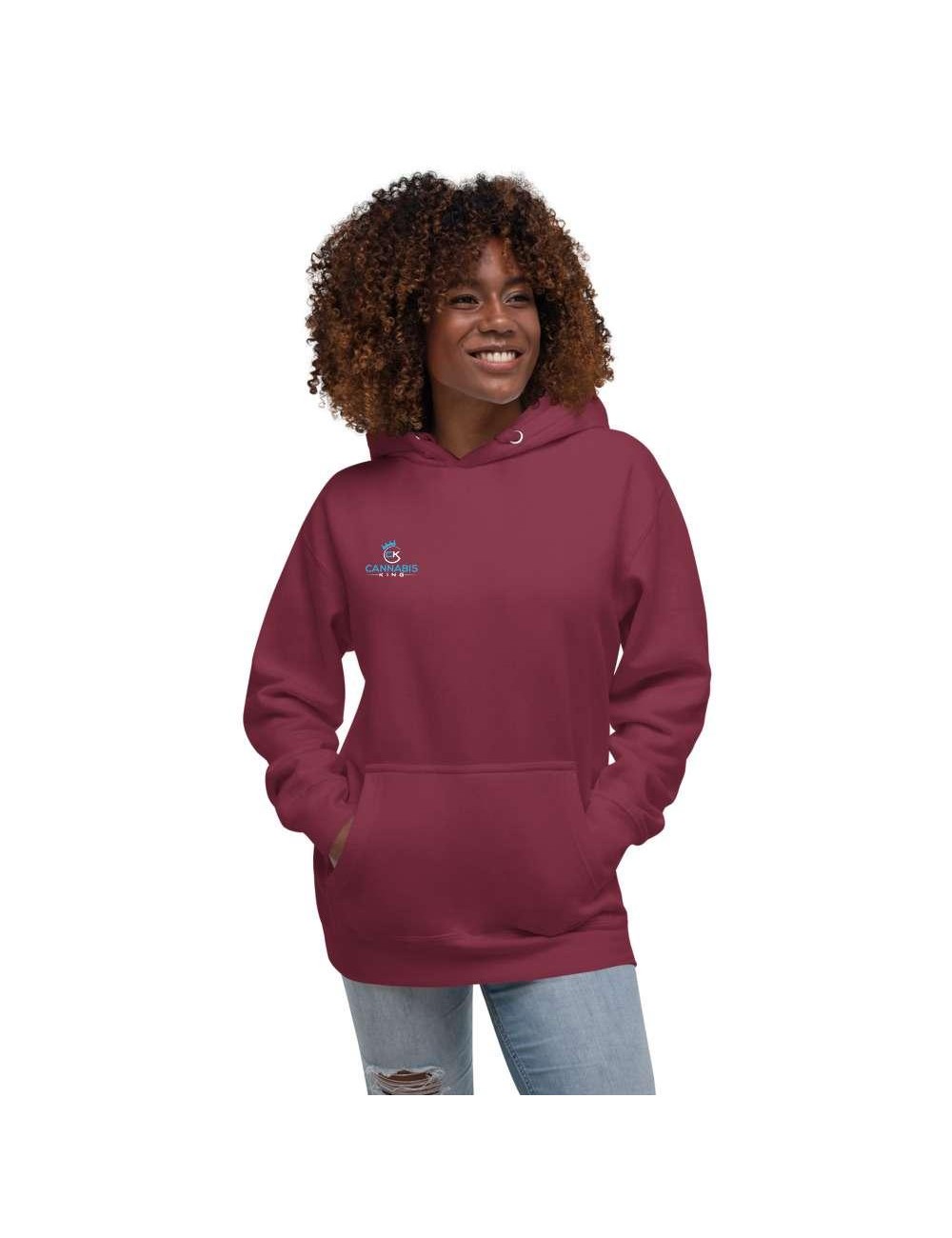 Unisex Hoodie - Cannabis King - Strawberry Kush - 3 colours