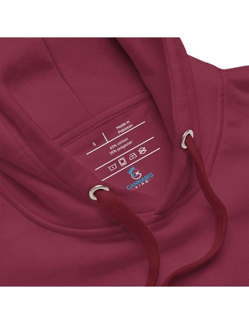 Unisex Kapuzenpullover - Cannabis King - Strawberry Kush - 3 Farben