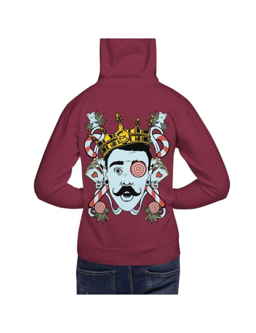 Sweat à Capuche Unisexe - Cannabis King - Candy Zkittlez - 3 coloris