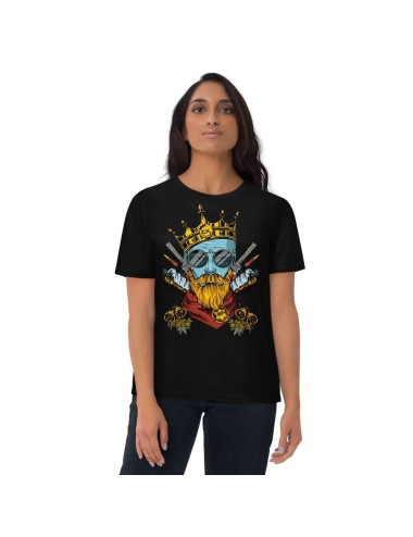 Unisex organic cotton T-shirt - Cannabis King Seed Bank - Blueberry Kush - 4 colours