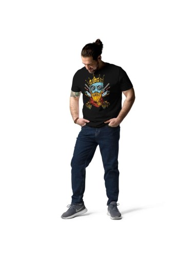 Unisex-T-Shirt aus Bio-Baumwolle - Cannabis King Seed Bank - Blueberry Kush - 4 Farben