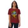 T-shirt unisexe en coton biologique - Cannabis King Seed Bank - Blueberry Kush - 4 coloris T-Shirts