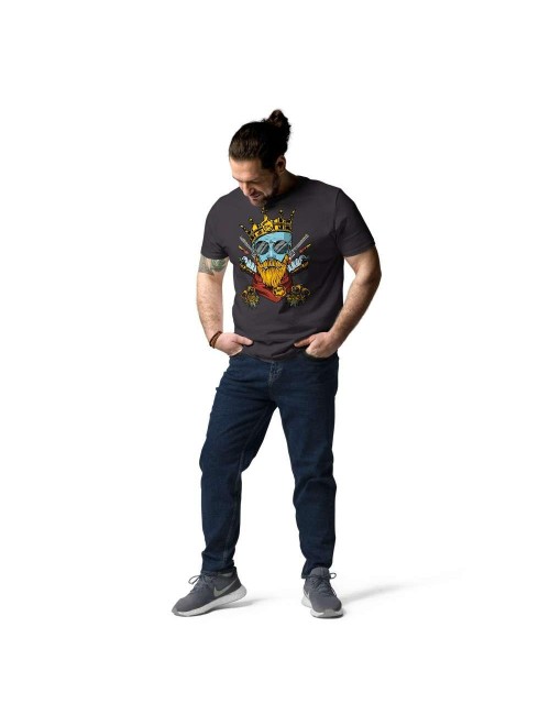 T-shirt unisexe en coton biologique - Cannabis King Seed Bank - Blueberry Kush - 4 coloris