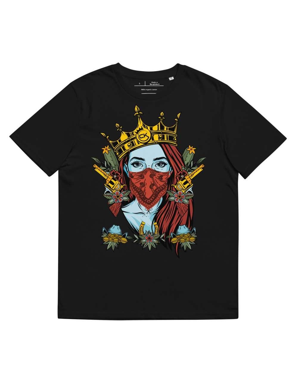 Unisex-T-Shirt aus Bio-Baumwolle - Cannabis King Seed Bank - Sugar Kiss - 4 Farben