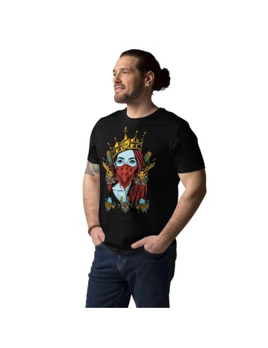 Unisex-T-Shirt aus Bio-Baumwolle - Cannabis King Seed Bank - Sugar Kiss - 4 Farben