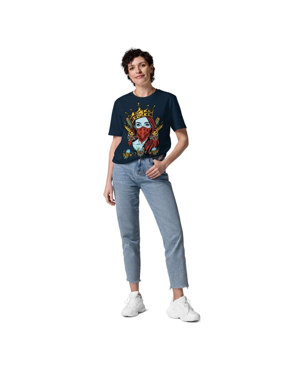 Unisex-T-Shirt aus Bio-Baumwolle - Cannabis King Seed Bank - Sugar Kiss - 4 Farben