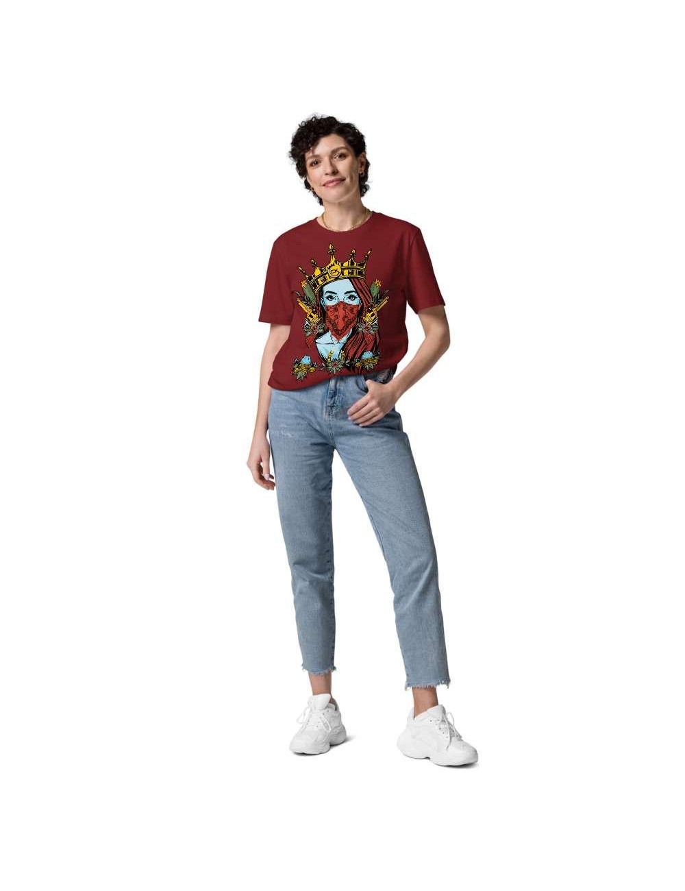 Unisex-T-Shirt aus Bio-Baumwolle - Cannabis King Seed Bank - Sugar Kiss - 4 Farben