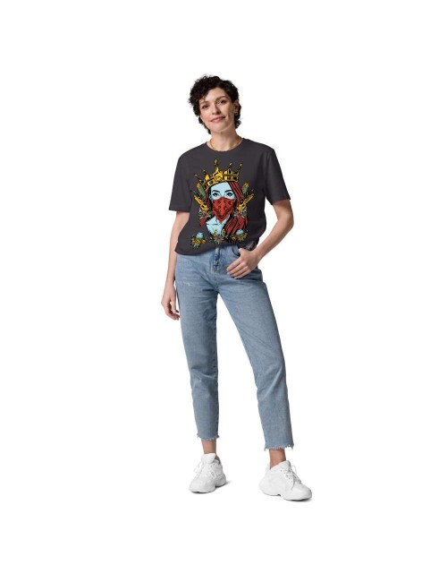 Unisex-T-Shirt aus Bio-Baumwolle - Cannabis King Seed Bank - Sugar Kiss - 4 Farben