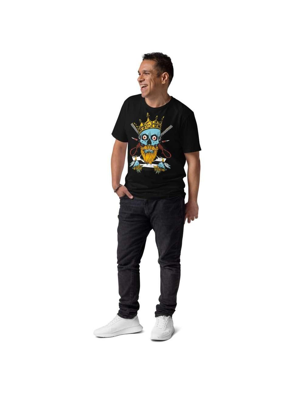 Unisex organic cotton T-shirt - Cannabis King Seed Bank - Amnesia Haze - 4 colours