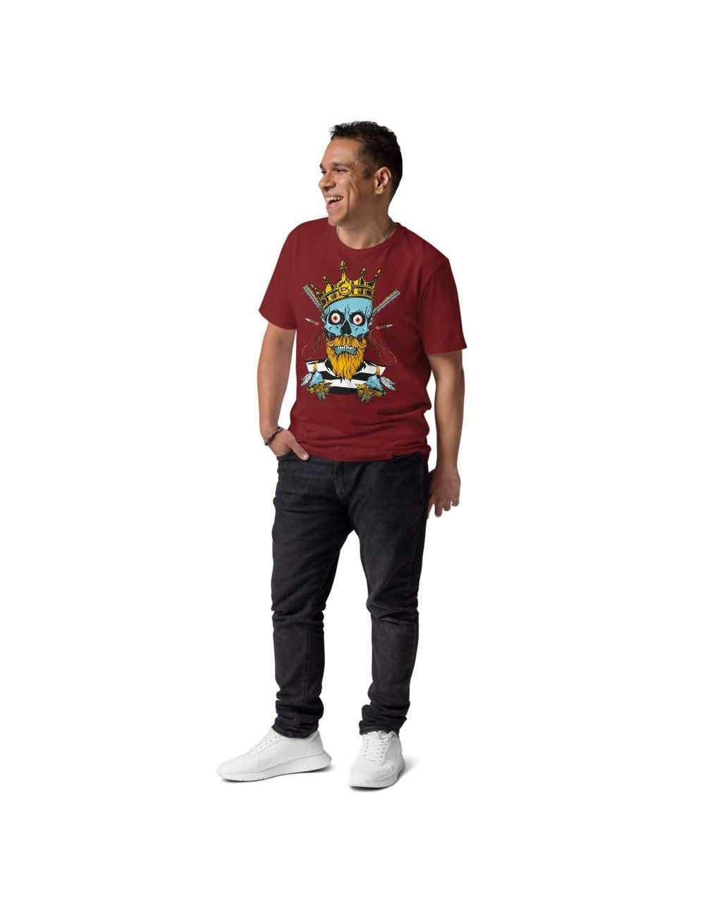 Unisex-T-Shirt aus Bio-Baumwolle - Cannabis King Seed Bank - Amnesia Haze - 4 Farben