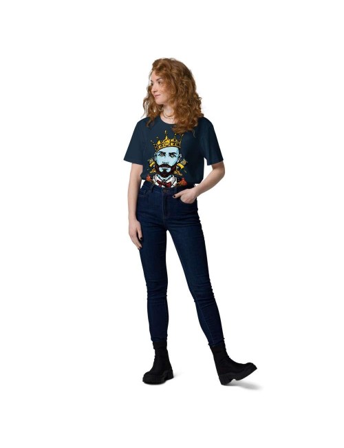 Unisex organic cotton T-shirt - Cannabis King Seed Bank - California Gold - 4 colours