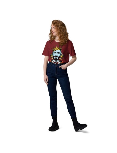 T-shirt unisexe en coton biologique - Cannabis King Seed Bank - California Gold - 4 coloris