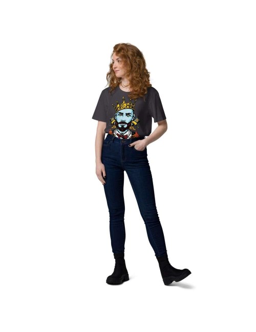 T-shirt unisexe en coton biologique - Cannabis King Seed Bank - California Gold - 4 coloris