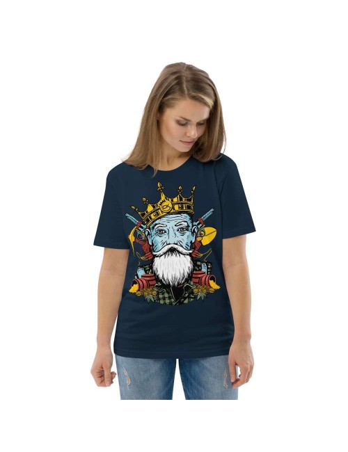Unisex organic cotton T-shirt - Cannabis King Seed Bank - Critical Jack - 4 colours