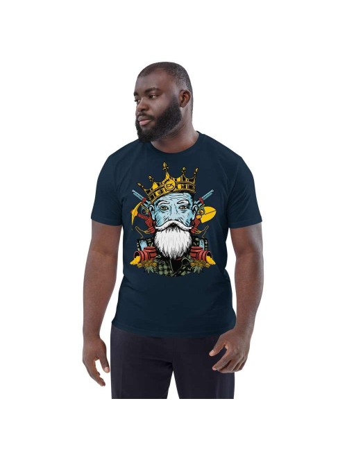 Unisex-T-Shirt aus Bio-Baumwolle - Cannabis King Seed Bank - Critical Jack - 4 Farben