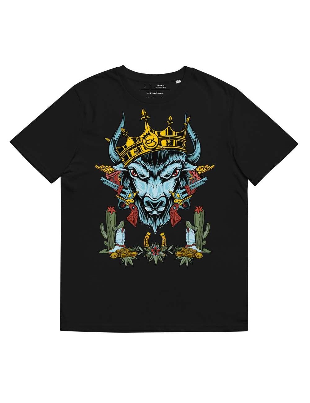 Unisex-T-Shirt aus Bio-Baumwolle - Cannabis King Seed Bank - Lemon Haze - 4 Farben