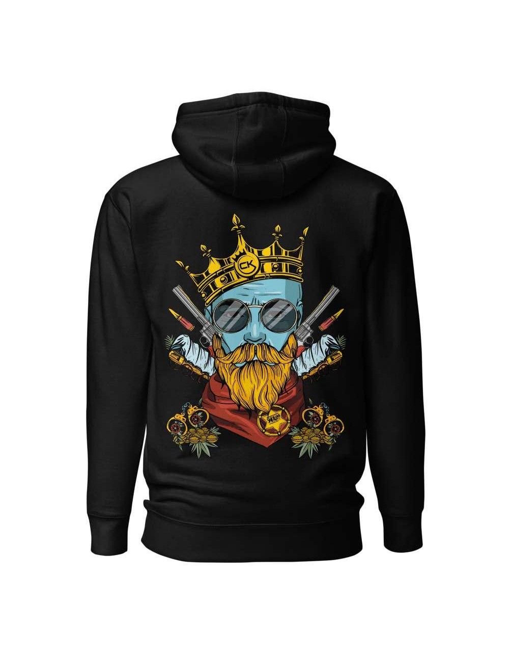Unisex Hoodie - Cannabis King Seed Bank - Blueberry Kush - 3 colours