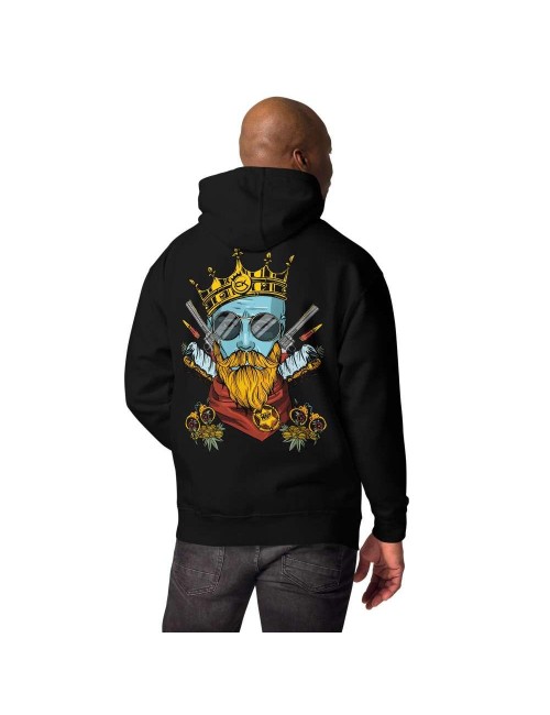 Unisex Kapuzenpullover - Cannabis King Seed Bank - Blueberry Kush - 3 Farben