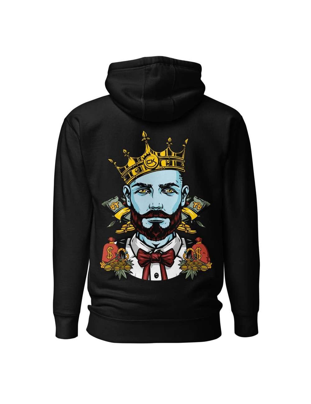 Sweat à Capuche Unisexe - Cannabis King Seed Bank - California Gold - 3 coloris