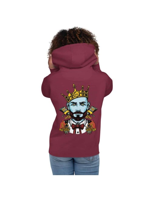 Sweat à Capuche Unisexe - Cannabis King Seed Bank - California Gold - 3 coloris