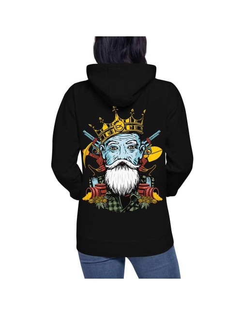 Sweat à Capuche Unisexe - Cannabis King Seed Bank - Critical Jack - 3 coloris